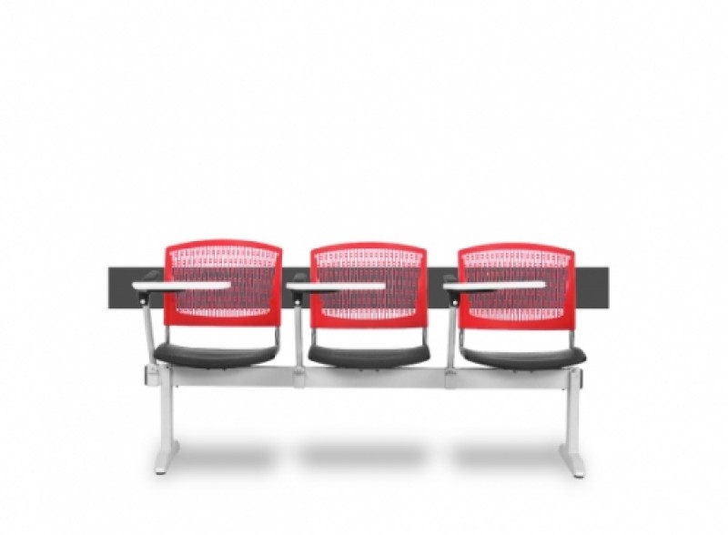 เก้าอี้เลคเชอร์ 3 ที่นั่ง รุ่น FOT 3/L เก้าอี้แลคเชอร์ เก้าอี้เหล็ก THE BESTWAY