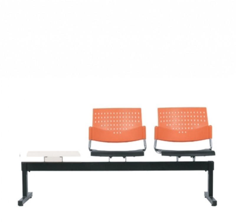 เก้าอี้พักคอย 2 ที่นั่ง รุ่น GDM 02/RT เก้าอี้แถว เก้าอี้เหล็ก THE BESTWAY