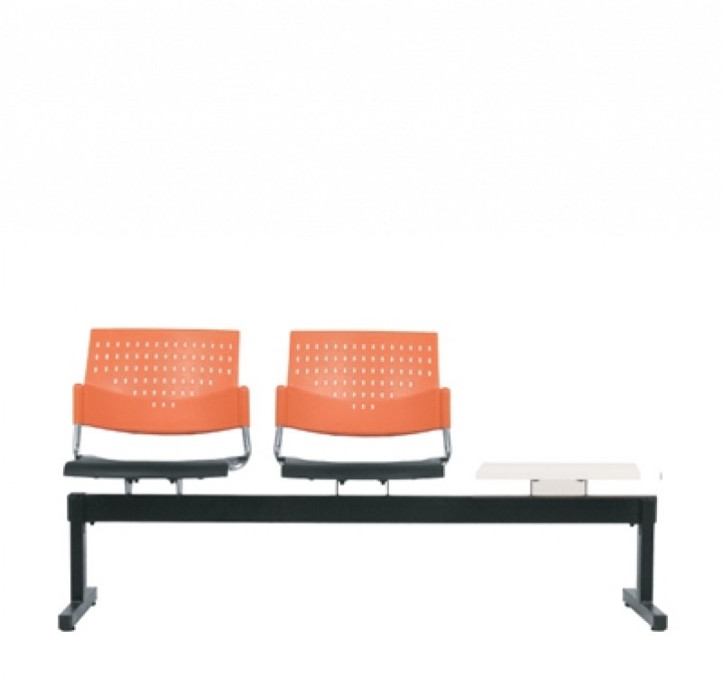 เก้าอี้พักคอย 2 ที่นั่ง รุ่น GDM 02/LT เก้าอี้แถว เก้าอี้เหล็ก THE BESTWAY