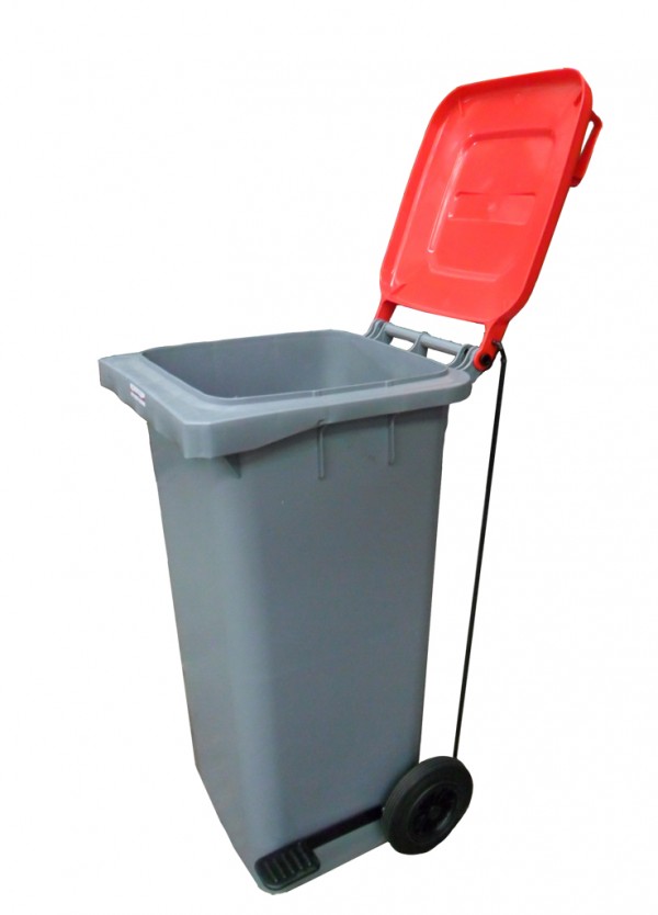 ถังขยะเหยียบ 120 ลิตร ถังขยะใหญ่ ถังขยะ THE BESTWAY