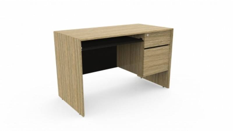 โต๊ะคอมพิวเตอร์ แบบมีลิ้นชัก TSL 1202/C โต๊ะคอมพิวเตอร์ เฟอร์นิเจอร์สำนักงาน THE BESTWAY