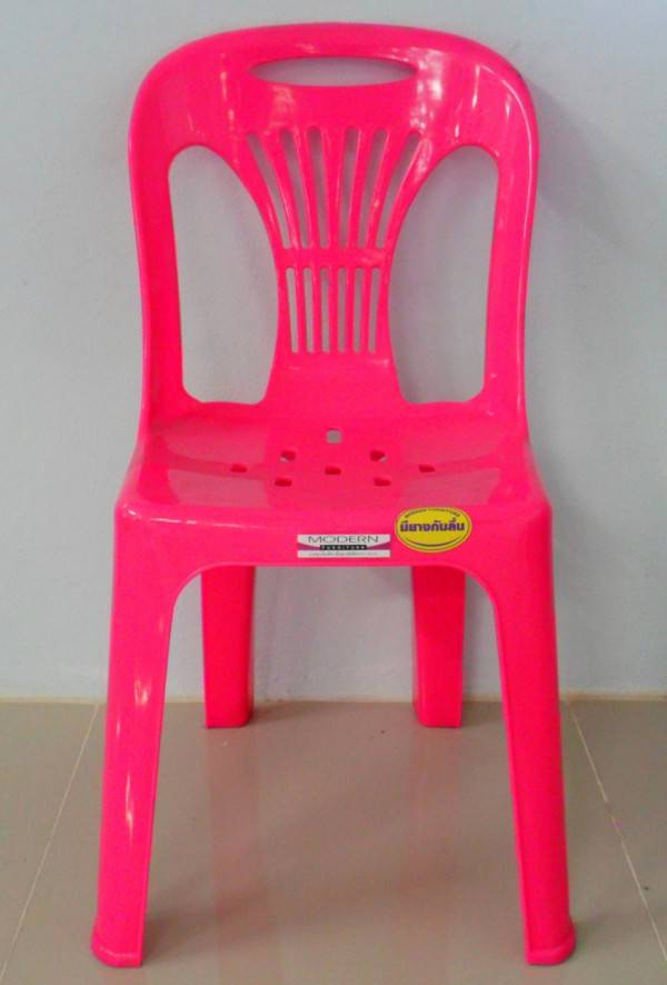 เก้าอี้พลาสติก รุ่น เอ็ม เก้าอี้มีพนักพิง เก้าอี้พลาสติก THE BESTWAY