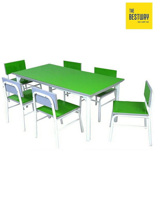 โต๊ะ-เก้าอี้กิจกรรมอนุบาล(ขากลม) ชุดA โต๊ะ-เก้าอี้กิจกรรมอนุบาล โต๊ะ-เก้าอี้นักเรียน THE BESTWAY