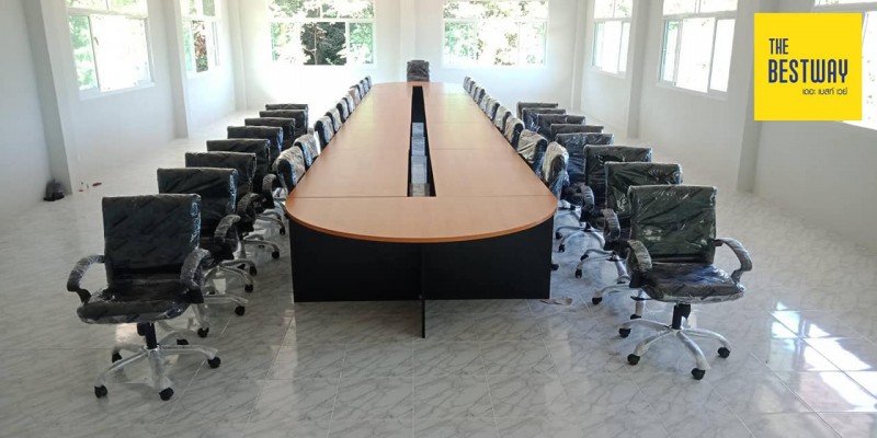 ชุดโต๊ะประชุม โต๊ะประชุม ชุดห้องประชุม THE BESTWAY