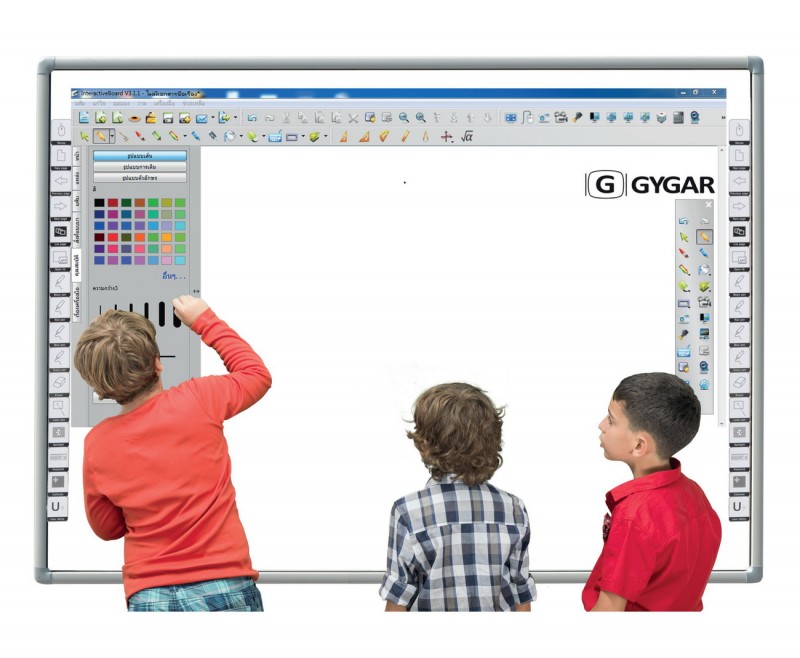 กระดานอัจฉริยะ  EL-100 กระดานอัจฉริยะ จอพรีเซนเทชั่น Presentation THE BESTWAY