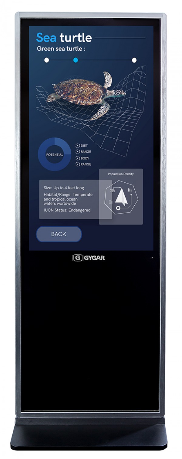 จอประชาสัมพันธ์   EAT-43ix-AT (Indoor) จอสัมผัสขนาด 43" จอสื่อประชาสัมพันธ์ดิจิตอล จอพรีเซนเทชั่น Presentation THE BESTWAY