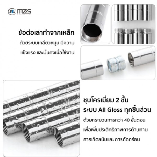 โครงตู้เสื้อผ้า ขนาด 90x45x180 cm. ชั้นวางของเหล็ก ชั้นวางของ THE BESTWAY