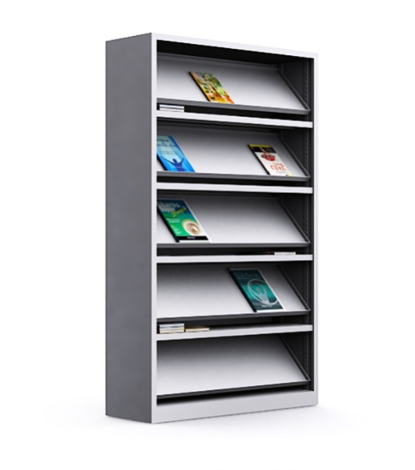 ตู้หนังสือ รุ่น S0001 ตู้เอกสารรางเลื่อน เฟอร์นิเจอร์สำนักงาน THE BESTWAY