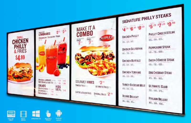 DIGITAL MENU BOARD จอสื่อประชาสัมพันธ์ดิจิตอล จอพรีเซนเทชั่น Presentation THE BESTWAY