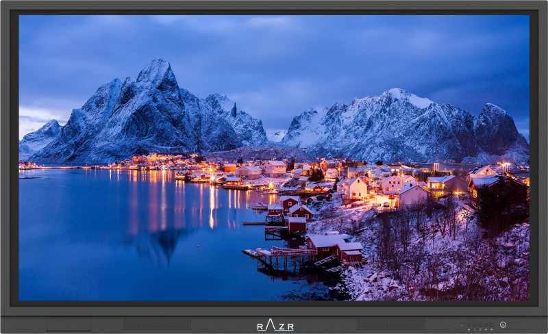 จอทัชสกรีน Razr LED touch screen P-98A กระดานอัจฉริยะ จอพรีเซนเทชั่น Presentation THE BESTWAY