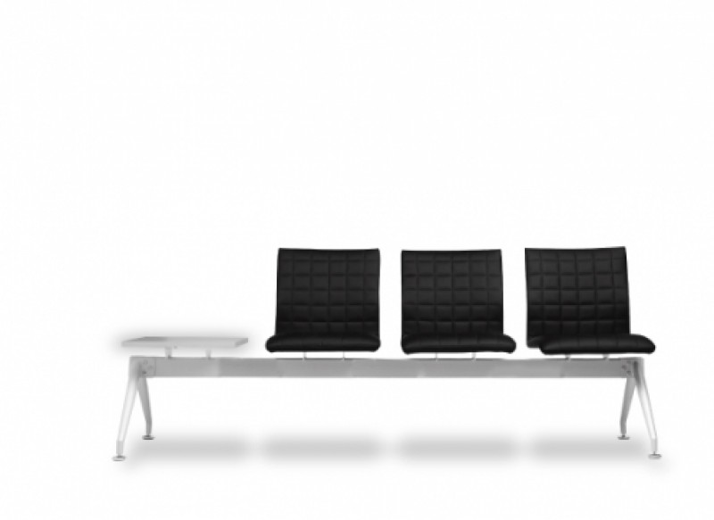 เก้าอี้พักคอย 3 ที่นั่ง รุ่น PO 03/RT เก้าอี้แถว เก้าอี้เหล็ก THE BESTWAY