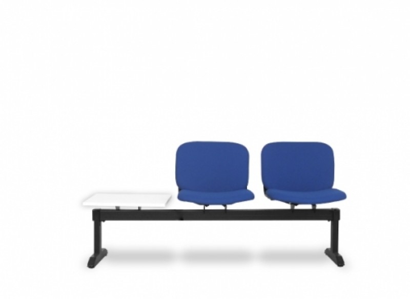 เก้าอี้พักคอย 2 ที่นั่ง รุ่น PM 2/LT,RT (บุหนังเทียมทั้งตัว) เก้าอี้แถว เก้าอี้เหล็ก THE BESTWAY