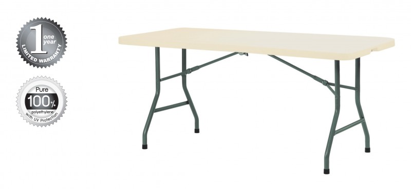 MODEL / รุน : NST-150BF โต๊ะหน้าพลาสติก โต๊ะเหลี่ยม THE BESTWAY