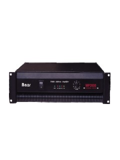 เครื่องขยายเสียงกำลังขับ 450 วัตต์ Power Amplifier Razr MP2000 ชุดไมค์ประชุม ชุดห้องประชุม